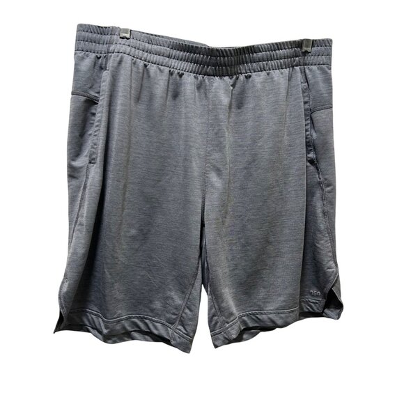 DSG Men's XL Gray Athletic Shorts 100% Polyester Workout Lounge Comfort - Picture 1 of 7